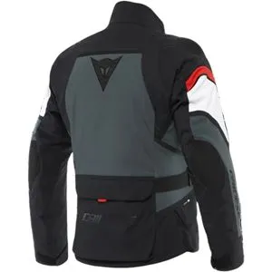 Jaqueta Dainese Carve Master 3 Gore-Tex - Preto/Cinza/Vermelho Lava