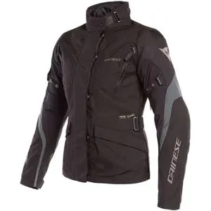 Jaqueta Dainese Tempest 2 D-Dry Impermeável Preto/Cinza (Feminina)
