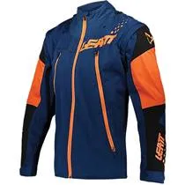 Jaqueta Leatt Moto 4.5 Lite - Azul/Laranja