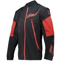 Jaqueta Leatt Moto 4.5 Lite - Preta/Vermelha