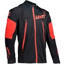 Jaqueta Leatt Moto 4.5 Lite - Preta/Vermelha