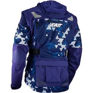 Jaqueta Leatt Moto 5.5 Enduro Azul/Cinza