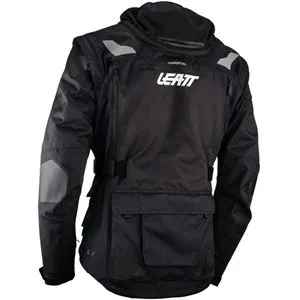 Jaqueta Leatt Moto 5.5 Enduro Preto/Branco