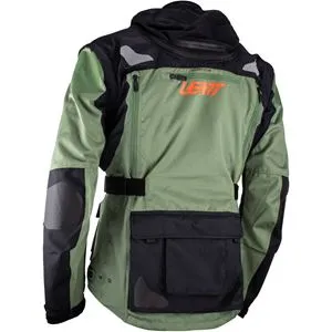 Jaqueta Leatt Moto 5.5 Enduro Verde Cactus/Laranja