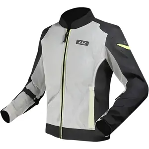 Jaqueta LS2 Airy Preto/Cinza/Amarelo