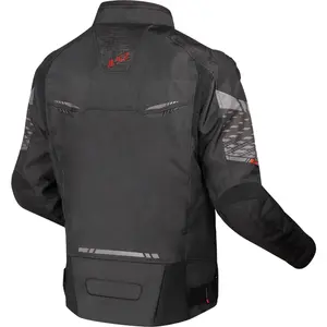 Jaqueta LS2 Apex Preto/Cinza Escuro (Impermeável)