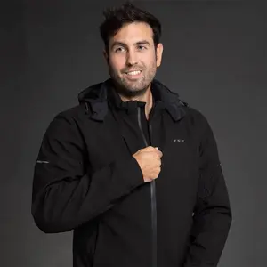 Jaqueta LS2 Bolton Preto (Impermeável)