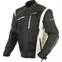 Jaqueta LS2 Diane Air Preto/Cinza (Ventilada)