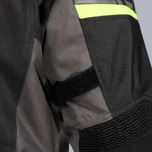 Jaqueta LS2 Narvik Cinza/Preto/Amarelo (Impermeável)