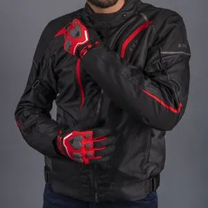 Jaqueta LS2 Sepang Preto/Cinza/Vermelho