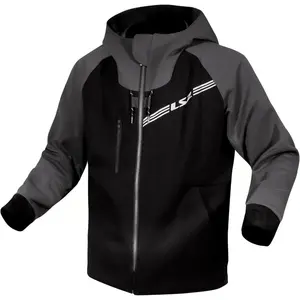 Jaqueta LS2 Throttle Preto/Cinza Escuro