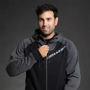 Jaqueta LS2 Throttle Preto/Cinza Escuro