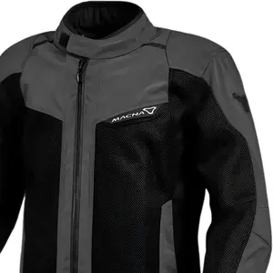 Jaqueta Macna Empire 2.0 Night Eye - Preto/Cinza (Ventilada)