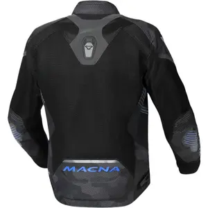 Jaqueta Macna Novic - Preto/Azul (Ventilada)