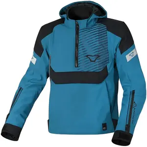 Jaqueta Macna Traffiq - Preto/Azul (Impermeável)
