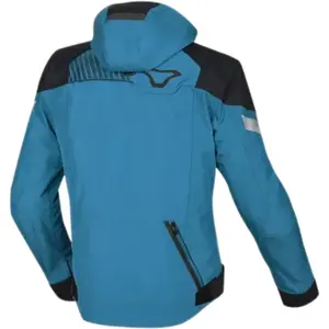 Jaqueta Macna Traffiq - Preto/Azul (Impermeável)
