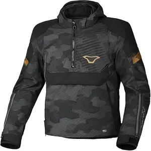 Jaqueta Macna Traffiq - Preto/Cinza Camo (Impermeável)