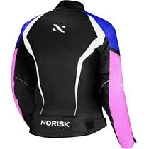 Jaqueta Norisk NR-01 Lady Preto/Rosa/Branco (Feminina)