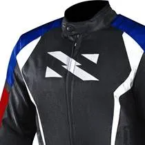 Jaqueta Norisk NR-01 Preto/Azul/Vermelho