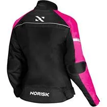 Jaqueta Norisk NR-02 Lady Feminina Preto/Rosa (Ventilada)