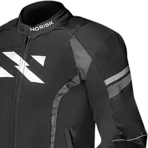 Jaqueta Norisk Tornado - Preto/Cinza (Impermeável)