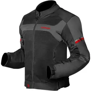 Jaqueta Norisk Trip Air - Preto/Vermelho (Ventilada)