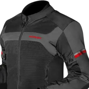 Jaqueta Norisk Trip Air - Preto/Vermelho (Ventilada)