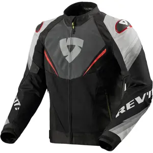 Jaqueta Revit Quantum 3 Air Cinza/Vermelho (Ventilada)