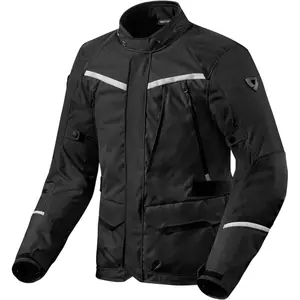 Jaqueta Revit Voltiac 3 H2O Preto/Prata (100% Impermeável)