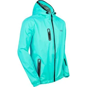 Jaqueta Texx Corta Vento Neon Azul Claro