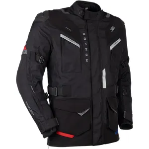 Jaqueta Texx Nomade Preto/Azul/Vermelho (Impermeável)