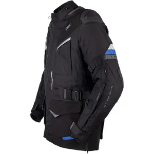Jaqueta Texx Nomade Preto/Azul/Vermelho (Impermeável)