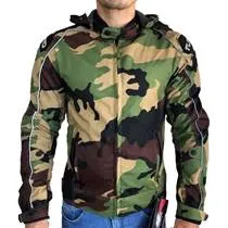Jaqueta Tutto Moto Army Camuflada