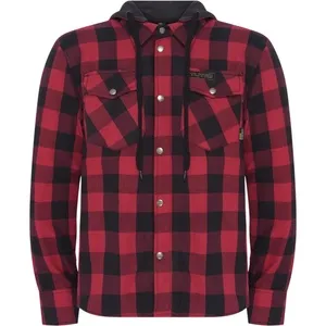 Jaqueta Tutto Moto Café Racer Shirt Preto/Vermelho