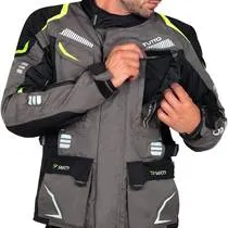 Jaqueta Tutto Moto Everest Long Parka Verde/Preto