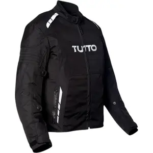 Jaqueta Tutto Moto Racer Preta (Impermeável)