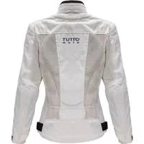 Jaqueta Tutto Moto Sole Feminina Creme (Ventilada)
