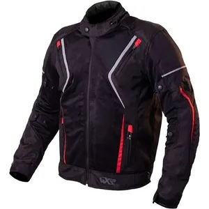 Jaqueta WXR Thuna Preta/Vermelho (Ventilada)
