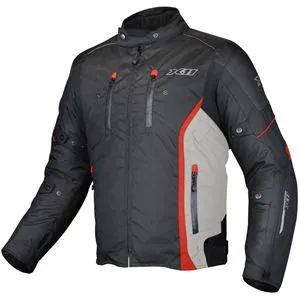 Jaqueta X11 Iron 3 Preta/Cinza/Vermelha