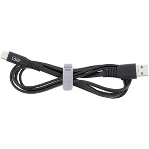 Kit i2GO Basic Carregador De Parede USB 1A + Cabo USB-C 1,2m 2,4A Preto