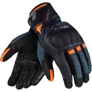 Luva LS2 Air Raptor Dark - Azul/Laranja