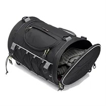 Mala Traseira Givi Cilindrica EA107B Preta (35 Litros)
