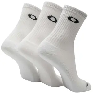 Meia Oakley Essential Crew Sock - Branco (3 Pares)