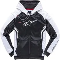 Moletom Alpinestars Strike Fleece Preto/Branco