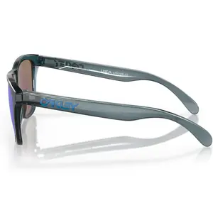 Óculos Oakley Frogskins Preto Cristal - com Lente Azul Polarizada (Prizm)