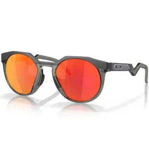 Óculos Oakley HSTN Cinza Fosco - com Lente Bronze (Prizm)
