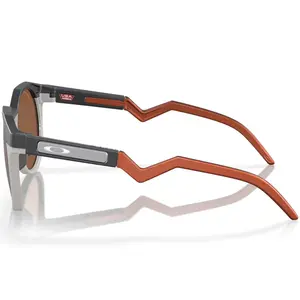Óculos Oakley HSTN Cinza Fosco - com Lente Marrom (Prizm)