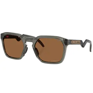 Óculos Oakley HSTN SQ MotoGP Cinza Fumê - com Lente Bronze (Prizm)