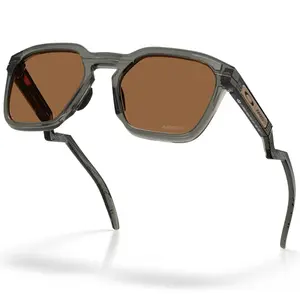 Óculos Oakley HSTN SQ MotoGP Cinza Fumê - com Lente Bronze (Prizm)