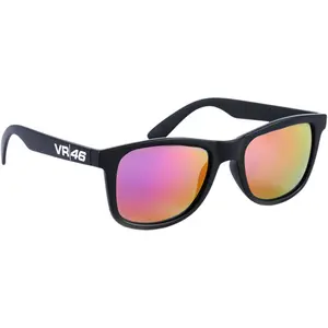 Óculos VR46 Speed Preto - com Lente Roxo/Amarelo Espelhada